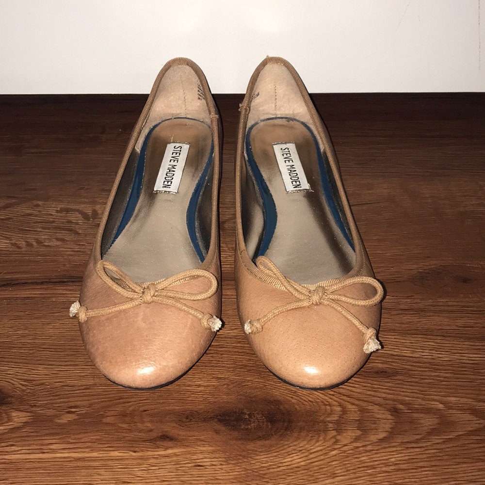 Steve Madden Cognac Ballet Flats - Size 7